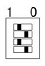 blind and shade motor light sensor - DIP switch mode C weak light setup mode C