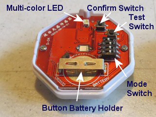 sunlight sensor for motorized blinds and shades - controls and layout