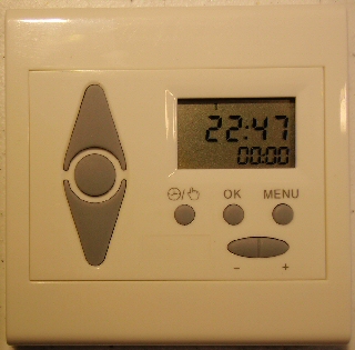 timer for blinds and shades - wall mounted
