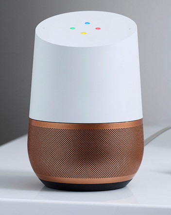 Google Home voice control system