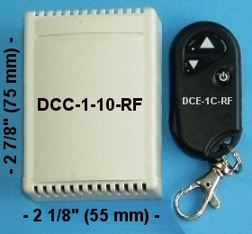 RF DC motor controller