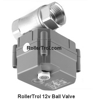 safe 12v motorized irrigation ball valve has no shock hazard