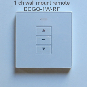 1 channel RF remote control for blinds, shades and window or skylight openers